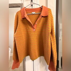 Voy Sunset Striped Sweater